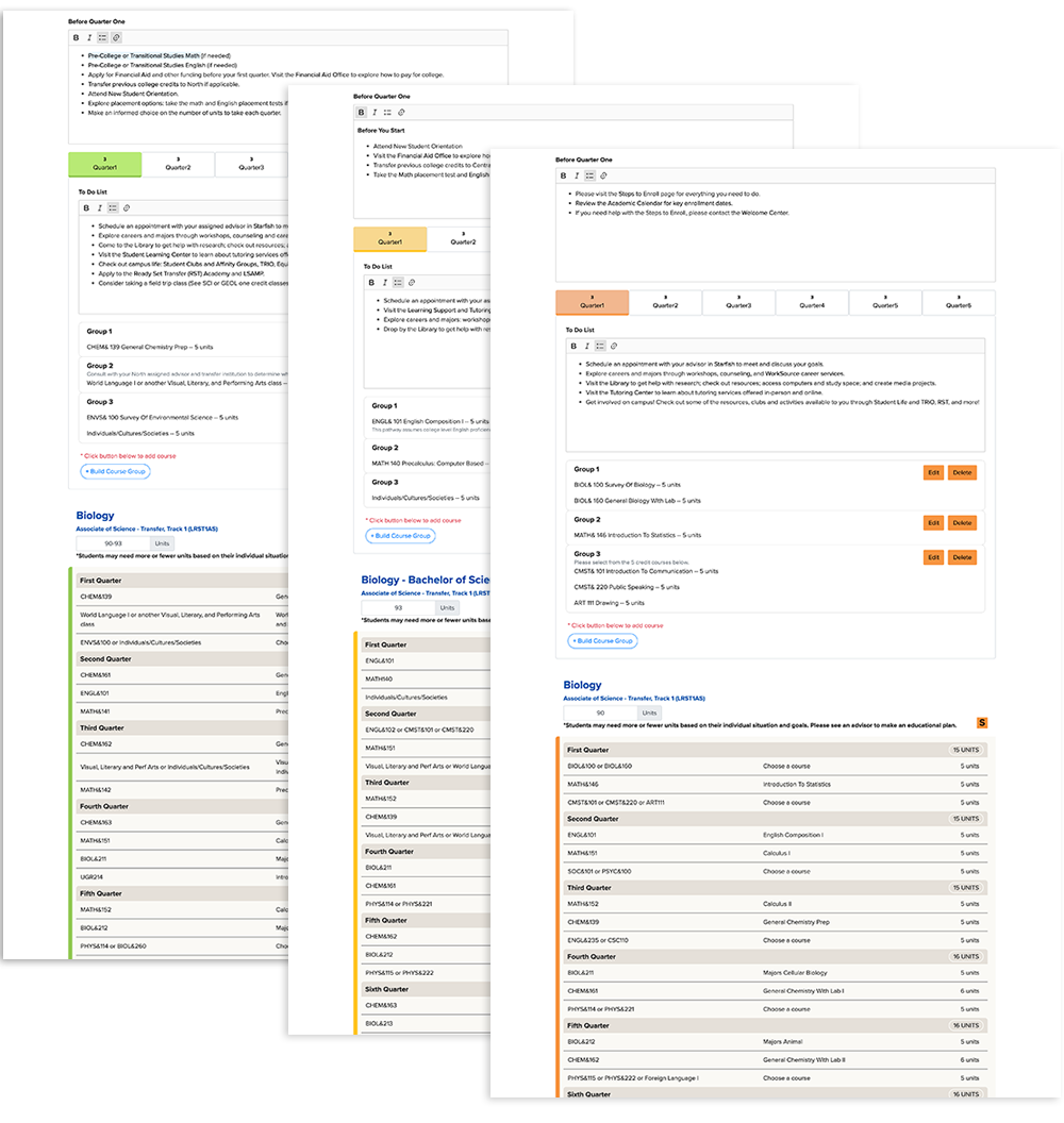 Pathways builder visual